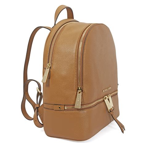 michael kors rhea backpack acorn|michael kors quilted leather backpack.